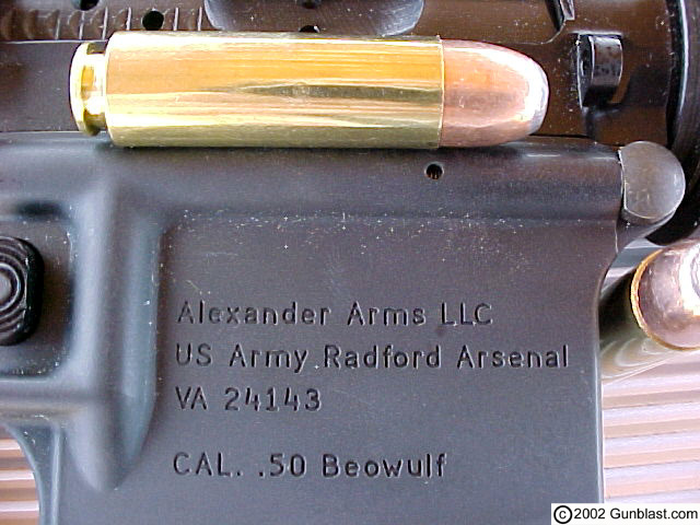Alexander Arms 50 Beowulf