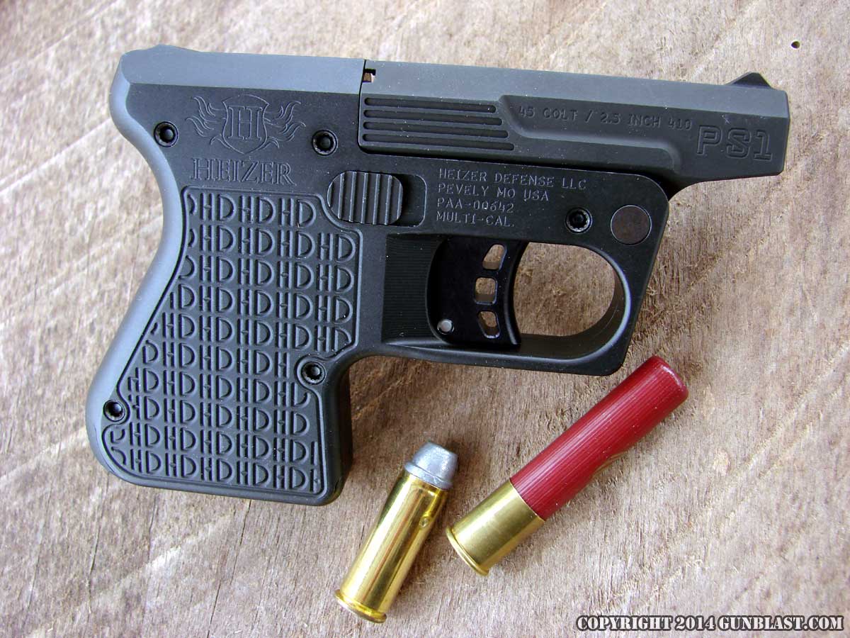 Heizer Def. Pocket Shotgun - .45-.410-2.5 Black Matte