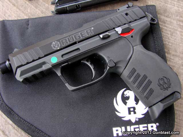 Ruger Pistol Semi Rifle Automatic Sr22 Compact Gunblast Firearms Concealed Mag...