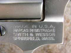 Smith & Wesson 3 Inch Model 60 Pro .357 Magnum Revolver